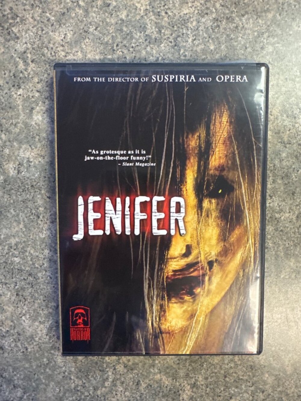 Masters Of Horror: Jenifer DVD By Dario Argento Horror Movie With Bonus Features